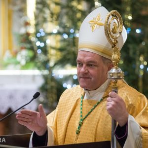 Duchovní příprava k uvedení arcibiskupa do úřadu