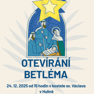 Otevírání Betléma 2025