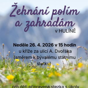 Žehnání polím a&nbsp;zahradám