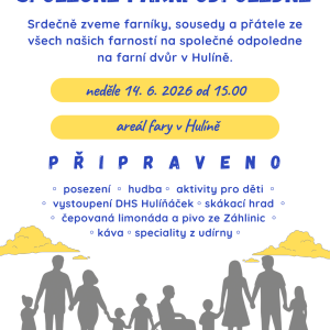 Společné farní odpoledne 2026