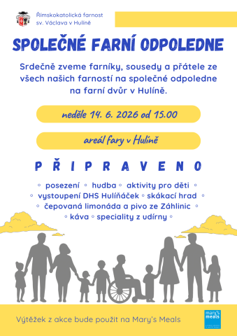 Společné farní odpoledne 2026