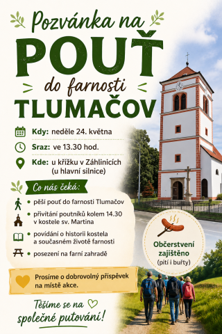 Pouť do farnosti Tlumačov